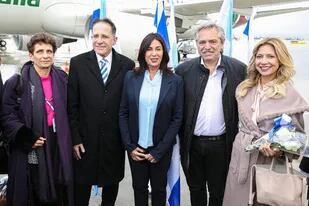 El presidente Alberto Fernández arribó a Israel junto a su comitiva