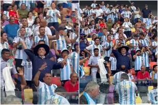 El Chaqueño Palavecino revolucionó las redes con su desaforado festejo en honor a la selección argentina