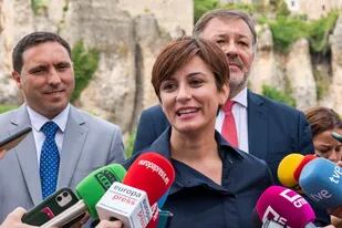 20/05/2022 La portavoz del Gobierno, Isabel Rodríguez, en su visita a Cuenca POLITICA EUROPA PRESS / LOLA PINEDA