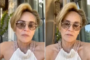 Sharon Stone compartió con sus seguidores un delicado momento que atraviesa su familia y pidió que "recen" para acompañarla