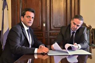 Sergio Massa le tomará juramento a Miguel Pichetto como auditor en la AGN tras un mes de haber sido designado en su cargo