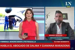 Manuel Dragani, el abogado de Claudia, Dalma y Gianinna Maradona en la causa que investiga la muerte del Diez