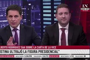 Fernando Carnota y Jonatan Viale revisaron en vivo el CV de Cafiero