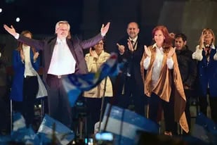 Alberto Fernández y Cristina Kirchner brindaban un acto conjunto en Rosario
