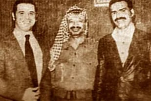 El encuentro entre Mario Firmenich, Yasser Arafat y Fernando Vaca Narvaja