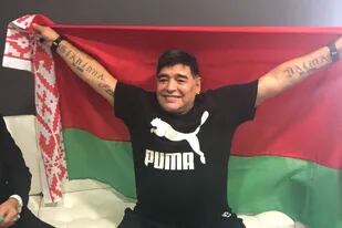 Diego Maradona se instalará en Biolorrusia después de la Copa del Mundo de Rusia 2018