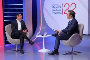 Juan Marotta, de HSBC, en diálogo con José del Rio, secretario general de Redacción de LA NACION