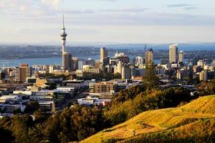 La ciudad de Auckland, en Nueva Zelanda