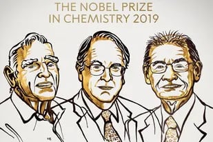 El Premio Nobel de Química 2019 fue para los creadores de las baterías de iones de litio