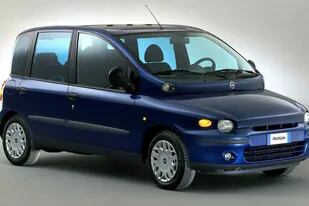 Fiat Multipla, uno de los "estéticamente cuestionables"