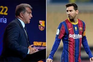 Ante las denuncias por tráfico de influencias, Joan Laporta acusó al presidente de la liga española, Javier Tebas, de haber montado una campaña en contra por su "antibarcelonismo"; la posibilidad de repatriar a Messi se reduciría si el club no pudiere jugar la Champions League.