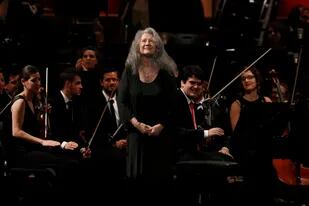 Martha Argerich, aunque venga siempre, es la estrella