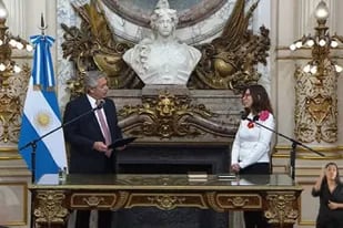 El presidente Alberto Fernández le tomó juramento como ministra de Economía a Silvina Batakis, el lunes pasado