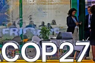 COP27 (Photo by MOHAMMED ABED / AFP)