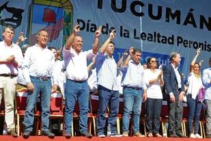 Scioli, Bossio, Pichetto, Massa y Camaño, entre otros, acompañaron a Manzur en Tucumán