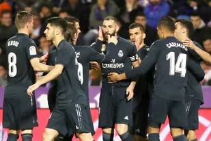Real Madrid le gana a Real Valladolid