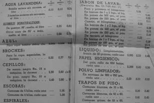 Precios máximos, en 1946