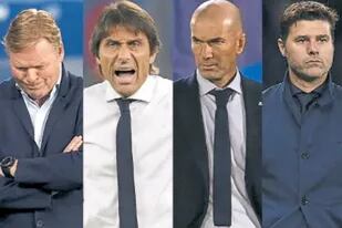 A Koeman, Conte, Zidane y Pochettino les espera un verano europeo caliente.
