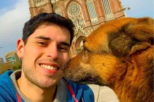 Federico tiene 24 años y diseñó una aplicación con el objetivo de encontrar a las mascotas que se pierden