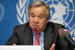 António Guterres es Secretario General de las Naciones Unidas.