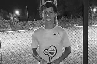 Pesar en el tenis argentino: falleció en un accidente de tránsito Tiago Alomar, una joven promesa de ese deporte
