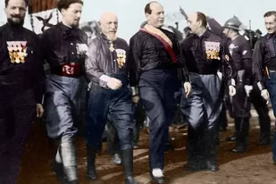 La llamada "Marcha sobre Roma" fue una operación liderada por Mussolini para hacerse con el poder, por la vía insurreccional