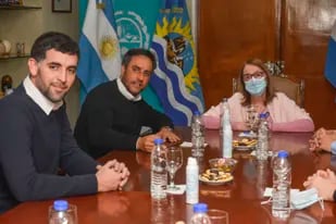 El presidente de la Administración de Parques Nacionales, Federico Granato, y el ministro de Ambiente, Juan Cabandie, se reunieron con la gobernadora Alicia Kirchner
