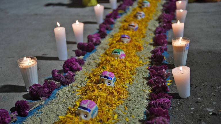 Celebración del Día de los Muertos en México