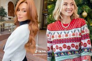 La influencer arremetió contra una verdadero clásico de las fiestas del hemisferio norte: los suéters navideños