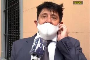 El abogado de la enfermera de Diego Maradona, Rodolfo Baqué.