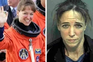 Lisa Nowak, la astronauta de la NASA que voló en el Discovery, fue detenida luego de atacar en el aeropuerto de Florida a la novia de su ex