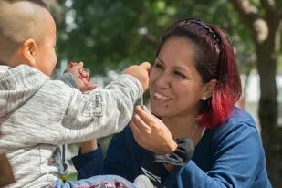 La enfermera Vanessa Gómez Cuesta ya se imagina el reencuentro con sus hijos