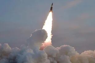 17-01-2022 Misil táctico de corto alcance lanzado por Corea del Norte POLITICA ASIA ASIA COREA DEL SUR COREA DEL NORTE PRENSA OFICIAL DE COREA DEL NORTE