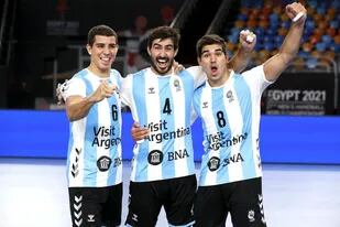 Diego, Sebastián y Pablo: el handball a través de la familia Simonet en la selección argentina