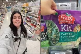 Una argentina que vive en Illinois muestra los precios del supermercado en EE.UU.