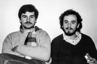 Alejandro Sokol y Germán Daffunchio, en 1982, pilares de una escena rockera tan particular que derivaría en bandas como Sumo, Divididos y Las Pelotas, pero que daría también otra cantidad de grupos menos reconocidos