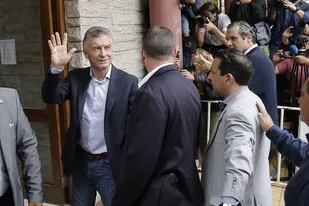 Mauricio Macri se dirige a los Tribunales de Dolores