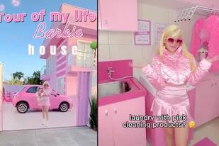 Bruna Barbie es una mujer que decidió remodelar su casa para hacer lo que siempre había querido: vivir en una mansión de la muñeca de Mattel