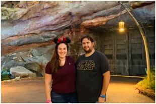 Marcelo y Cecilia son de Villa Luro, se fueron a vivir a Disney y contaron cómo es trabajar en los Estados Unidos (Foto: Gentileza Marcelo Ruiz)