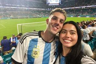 Sophia y Mauro cumplieron el sueño de ver a Lionel Messi a pocos metros; viajaron desde Minnesota para el amistoso en Miami