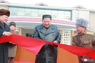 Kim, durante la inauguración de un acto cultural en Pyongyang