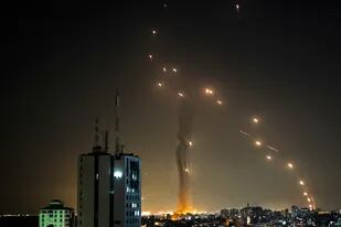 El sistema de defensa israelí se activó por el ataque de Hamas