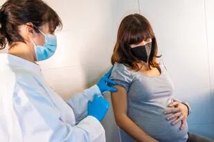 Vacunación en embarazadas. Foto ilustrativa.