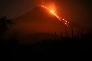 El volcán Pacaya, en Guatemala