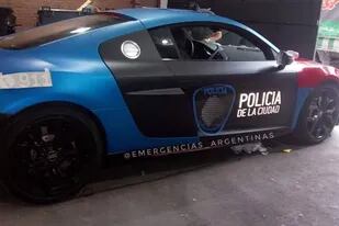 El Audi de la Policía de la Ciudad