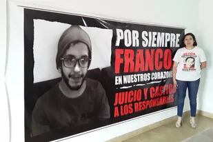 Franco Isorni, muerto el 26 de agosto en Santiago del Estero. Habían dicho que había sufrido un accidente vial, pero su madre cree que lo asesinó la policái