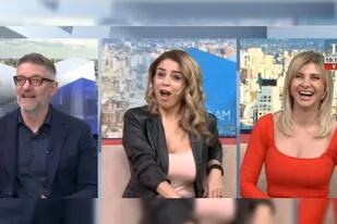 La reacción de las periodistas por el halago de Novaresio (Captura video)