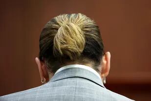 El actor estadounidense Johnny Depp durante el juicio por difamación de 50 millones de dólares Depp vs Heard en el Tribunal de Circuito del Condado de Fairfax, Virginia, el 26 de mayo de 2022