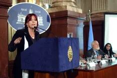 María Cristina Perceval asoma para suceder a Gómez Alcorta