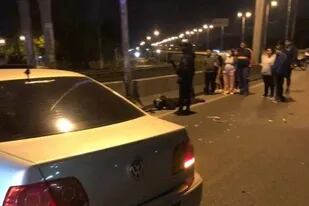 Accidente mortal de dos policías en moto, en La Matanza